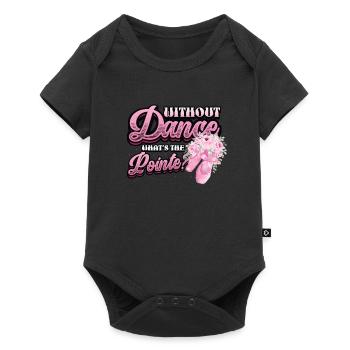 Sans danse est le ballet classique punchline. - Body à manches courtes Premium Bébé - noir - Devant