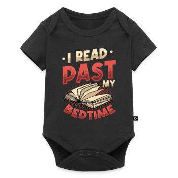 I Read Past My Bedtime, Reading Books. - Baby Premium short-sleeve bodysuit - black - Front