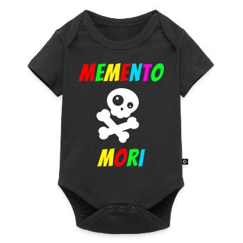 Memento Mori - Body à manches courtes Premium Bébé - noir - Devant