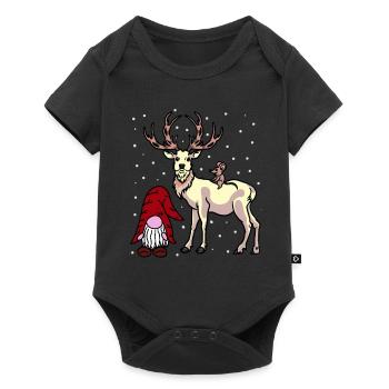 Nicholas Xmas Christmas Fantasy Christmas Child - Baby Premium short-sleeve bodysuit - black - Front