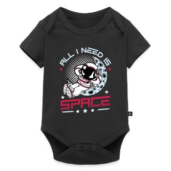 J’ai juste besoin d’espace, astronaute. - Body à manches courtes Premium Bébé - noir - Devant