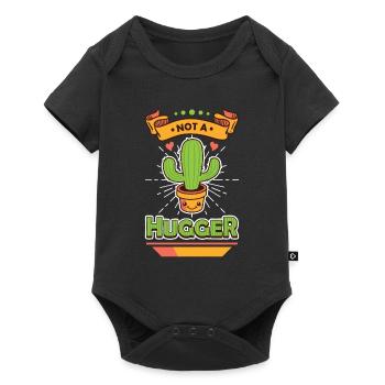 Pas de cactus câlins - Body à manches courtes Premium Bébé - noir - Devant