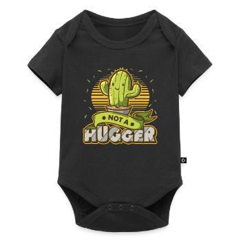 Pas de cactus câlins - Body à manches courtes Premium Bébé - noir - Devant