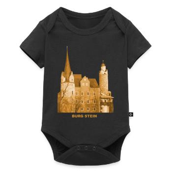 Hartenstein Burg Stein Zwickau Saxony Erzgebirge - Baby Premium short-sleeve bodysuit - black - Front