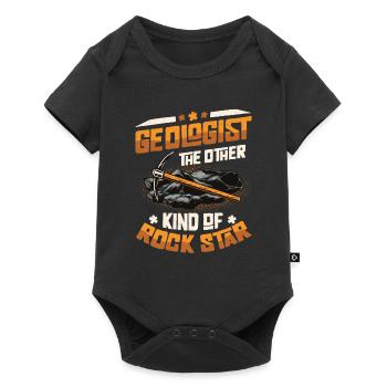 Géologie Géologue - Body à manches courtes Premium Bébé - noir - Devant