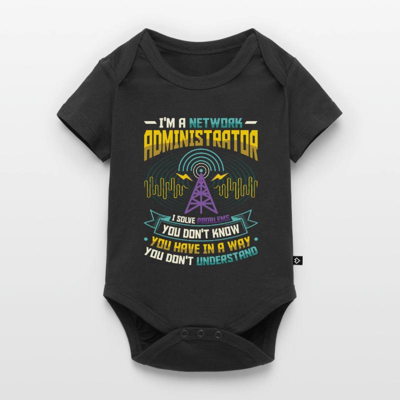 Solve problems It-support network administrator Baby Premium short-sleeve bodysuit