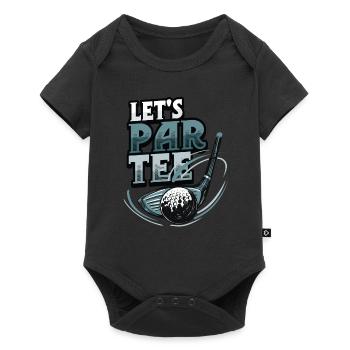 Laisse Par Tee Golfer Funny Golf Club - Body à manches courtes Premium Bébé - noir - Devant