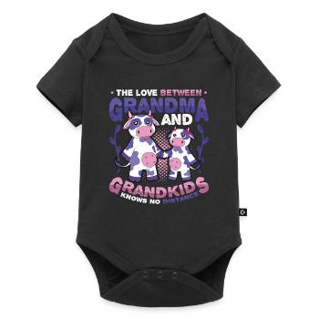 Goodbye and farewell, moving grandmother - Baby Premium short-sleeve bodysuit - black - Front