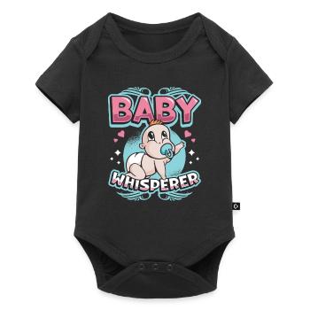 The Baby Whisperer, Nanny, Childminder, Babysitter - Baby Premium short-sleeve bodysuit - black - Front