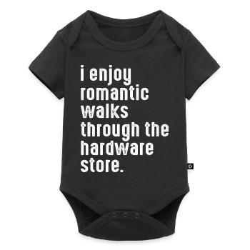 Funny Dad Handyman Hardware Store - Baby Premium short-sleeve bodysuit - black - Front