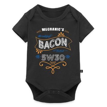 Christmas Gift DJ Flightless Bird Jokes - Baby Premium short-sleeve bodysuit - black - Front