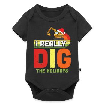 I Love Christmas Christmas Gifts - Baby Premium short-sleeve bodysuit - black - Front