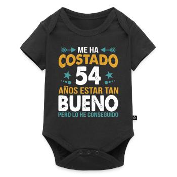 ME HA COSTADO 54 AÑOS ESTAR TAN BUENO - Body à manches courtes Premium Bébé - noir - Devant