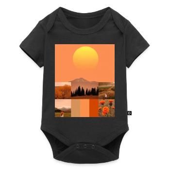 Sunsets. - Baby Premium short-sleeve bodysuit - black - Front