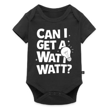 Electrician Electronics Technician Craftsman Profession Saying - Baby Premium short-sleeve bodysuit - black - Front