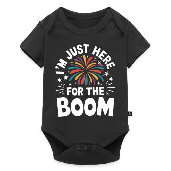 Pyrotechniker Feuerwerk Pyrotechnik - Baby Premium Kurzarmbody - Schwarz - Vorne