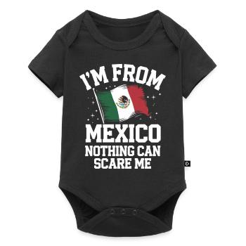 Mexico Mexico Mexican Spanish - Baby Premium short-sleeve bodysuit - black - Front