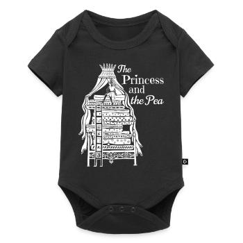 Princess on the Pea Fairy Tale - Baby Premium short-sleeve bodysuit - black - Front