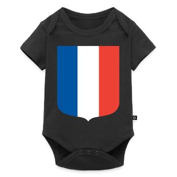 France - Baby Premium short-sleeve bodysuit - black - Front