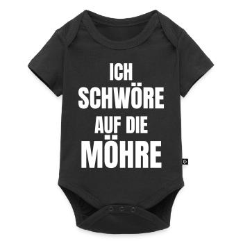 Je jure par la carotte. - Body à manches courtes Premium Bébé - noir - Devant