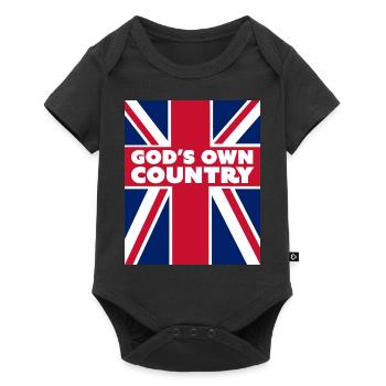 God's Own Country - Baby Premium short-sleeve bodysuit - black - Front