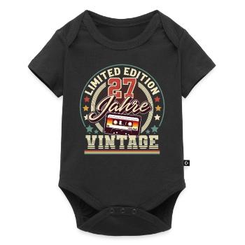 27 Jahre Geburtstag - Baby Premium Kurzarmbody - Schwarz - Vorne