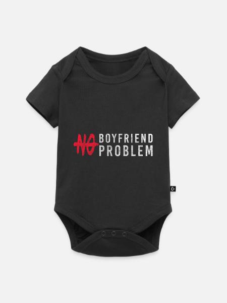 Problème, amusement, satire, sarcasme - Body à manches courtes Premium Bébé - noir