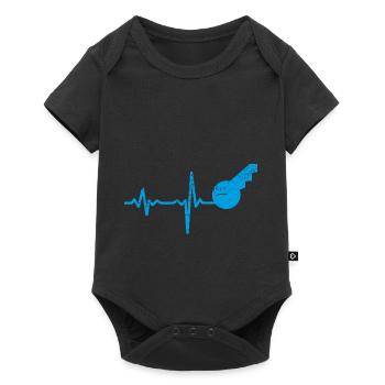 Gift Heartbeat Locksmith - Baby Premium short-sleeve bodysuit - black - Front