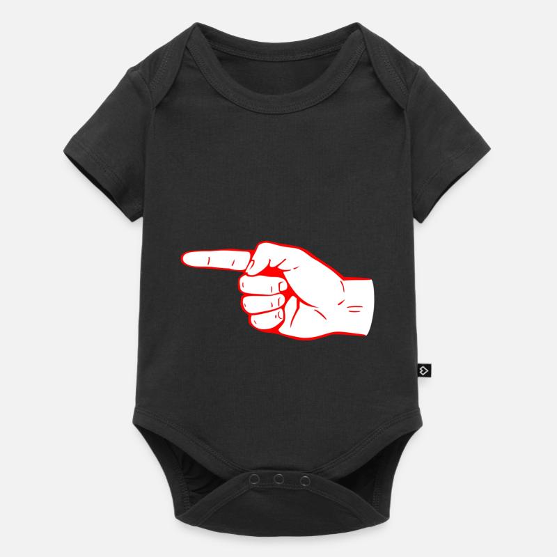 index - Body à manches courtes Premium Bébé - noir