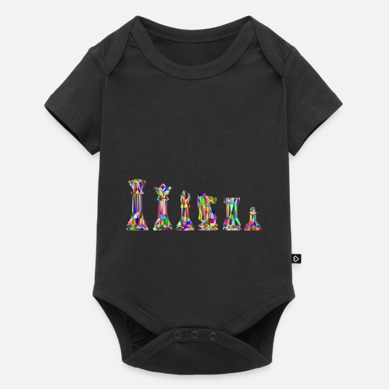 chess - Baby Premium short-sleeve bodysuit - black