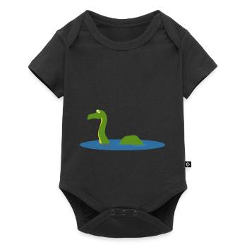 Lac Mer Monster - Body à manches courtes Premium Bébé - noir - Devant