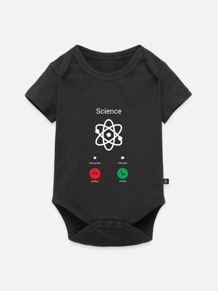 Obtient de la science ! - Body à manches courtes Premium Bébé - noir