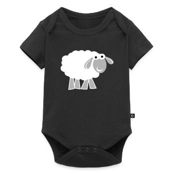 Mouton - Body à manches courtes Premium Bébé - noir - Devant