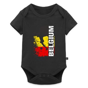 Belgium Soccer National Team - Gift - Baby Premium short-sleeve bodysuit - black - Front