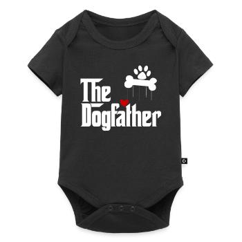 Le Dogfather - chien de race de chien chien de chien - Body à manches courtes Premium Bébé - noir - Devant