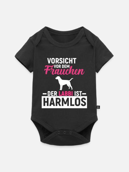 Labrador Retriever - Baby Premium Kurzarmbody - Schwarz