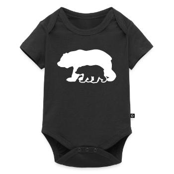 Autismus Geschenk Asperger Awareness ADHS Trisomie - Baby Premium Kurzarmbody - Schwarz - Vorne
