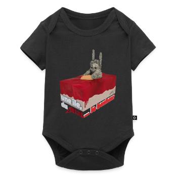 Une île, du Metal ... le bonheur ! - Body à manches courtes Premium Bébé - noir - Devant