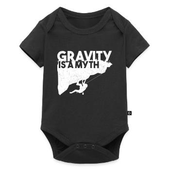Climbing - Free Climbing Bouldering Mountains Gift - Baby Premium short-sleeve bodysuit - black - Front