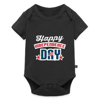 Independence Day July 4 - Baby Premium short-sleeve bodysuit - black - Front