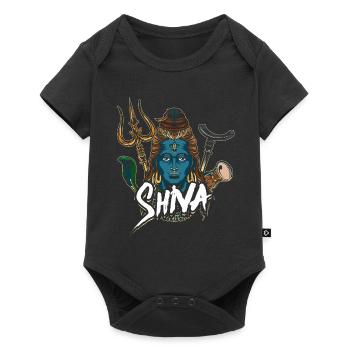 Deity Hinduism Shiva gift - Baby Premium short-sleeve bodysuit - black - Front