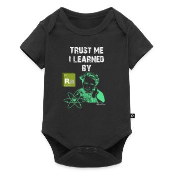 Marie Curie Science Chemist Chemistry Gift - Baby Premium short-sleeve bodysuit - black - Front