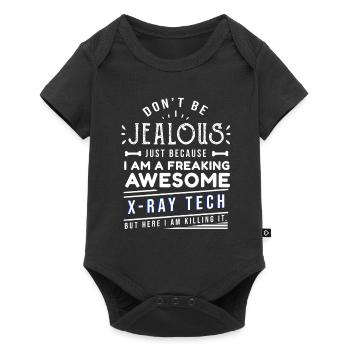 Xray Tech Radiologie Medizin Radiologin Krankenschwester - Baby Premium Kurzarmbody - Schwarz - Vorne