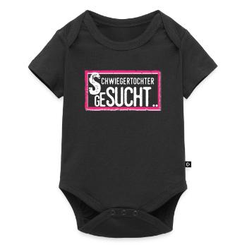 Daughter-in-law marriage wife wife humor - Baby Premium short-sleeve bodysuit - black - Front