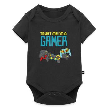 Trust Me I'm A Gamer - Baby Premium short-sleeve bodysuit - black - Front