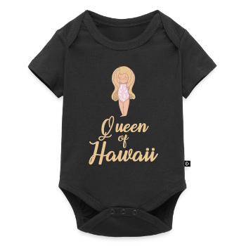 Hawaii Queen - Baby Premium short-sleeve bodysuit - black - Front