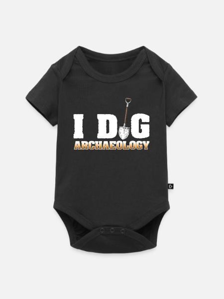 Archäologie Sammler - Baby Premium Kurzarmbody - Schwarz