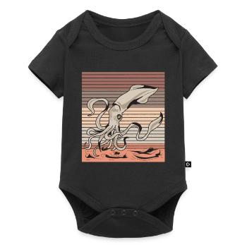 calamar - Body à manches courtes Premium Bébé - noir - Devant