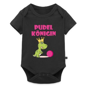 Poodle Queen Poodle Queen Cones T-Shirt - Baby Premium short-sleeve bodysuit - black - Front