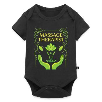 Massage Therapist Shirt occupational therapy shirt - Baby Premium short-sleeve bodysuit - black - Front